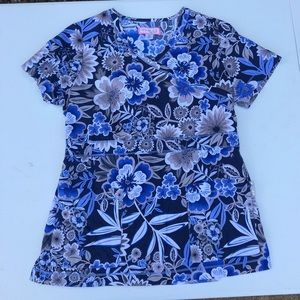 *3 for $28* Koi Scrub Top
